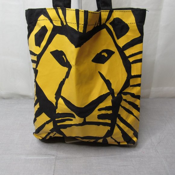 The Lion King Canvas Tote Bag Disney Theatrical Group Broadway Spell Out Logo  G - Picture 7 of 12